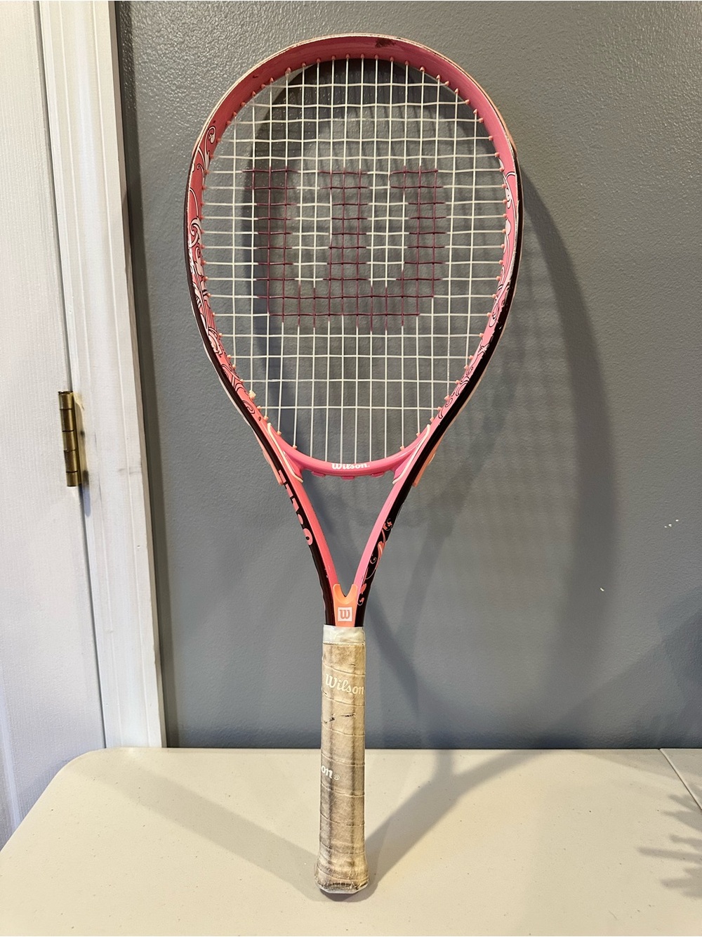 Wilson HOPE Tennis Racquet in Pink